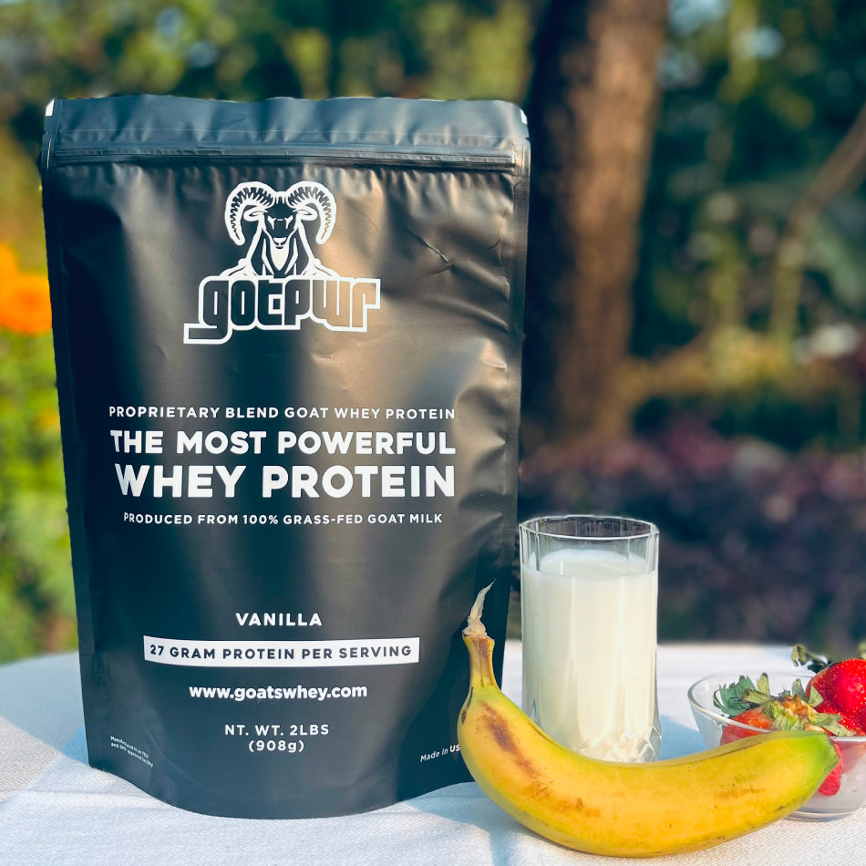 Goat Whey Protein - Vanilla (2lbs)